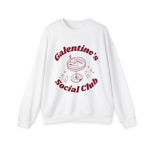 🍸 Galentine's Social Club Sweatshirt | Galentine's Day Party | Cocktail Hour | Ladies Night Out | BFF Gift | Valentine's Season | Girl Gang Sweater ✨